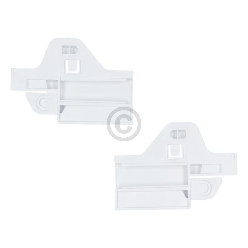 Glasplattenauflage SIEMENS 00617433 Set links rechts für KühlGefrierKombination Gefrierschrank