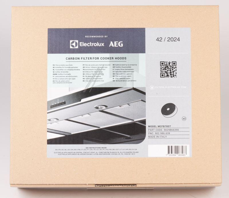 Aktivkohlefilter für Dunstabzugshaube Electrolux AEG 9029866390 MCFB78ST