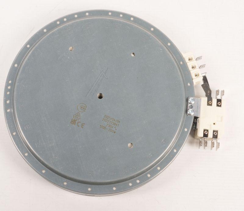 Strahlenheizkörper für Ofen Hisense/Gorenje 940219 1700/700W 230V Eika