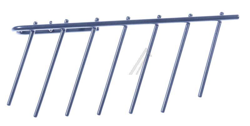 Geschirrspülerkorb-Klappe links Indesit 488000624893 grau