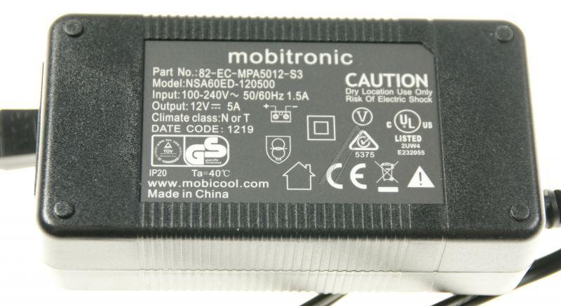 Netzgerät MPA-050-12 SL/MB für Kühlschrank Dometic 4450005887 Stromversorgung Adapter