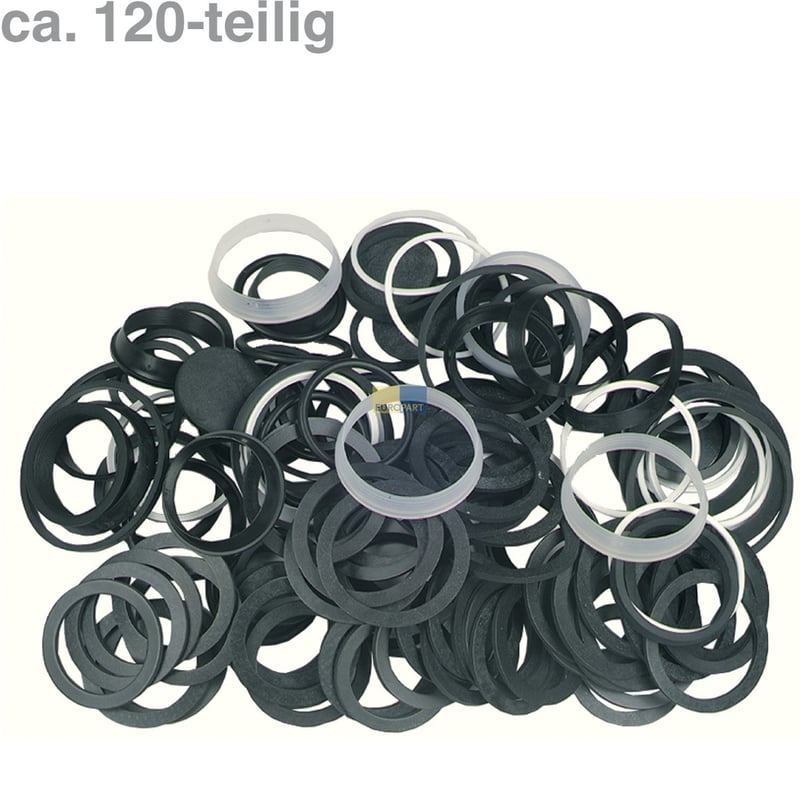 Dichtungssortiment für Siphonsysteme Viega ca. 120-teilig