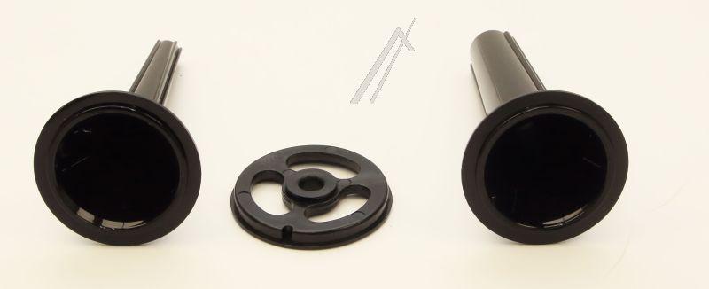 Wurstfüllersatz schwarz für Küchenmaschine & Mixer De'Longhi AS00011217 Stopfer