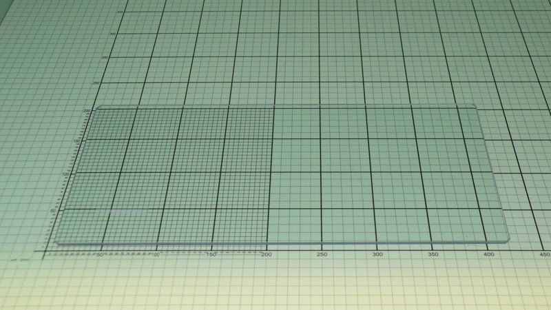 Glasfach 415x200x4 1023112 Amica