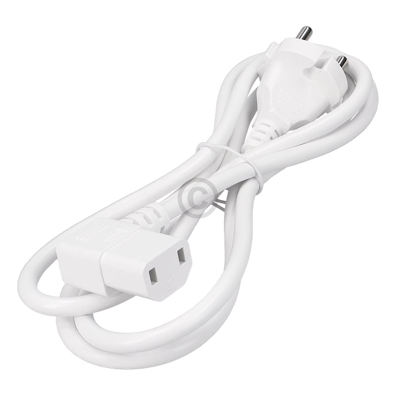 Stromkabel weiß Ecovacs 201-2488-0586 für Staubsauger-Roboter Ecovacs