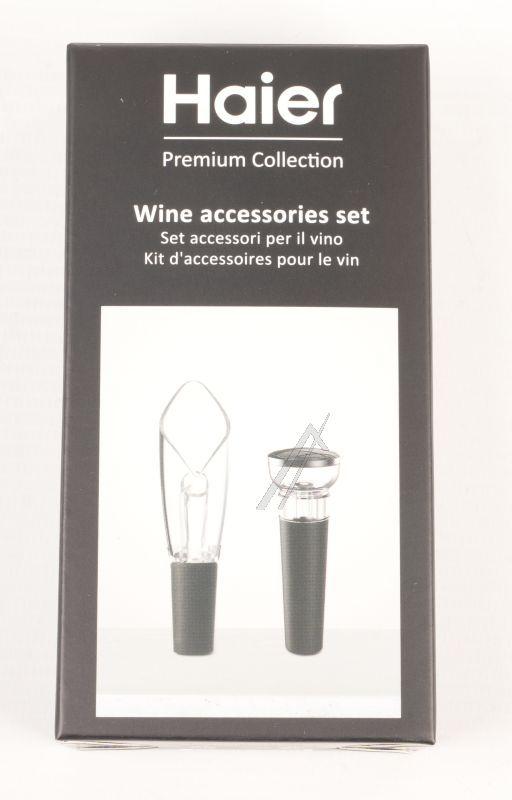 Weinflaschenverschluss-Set für Kühlschrank Haier/Candy/Hoover 35602560 Flaschenschutz Wein