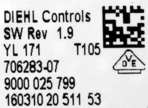 Bedienmodul 00601965