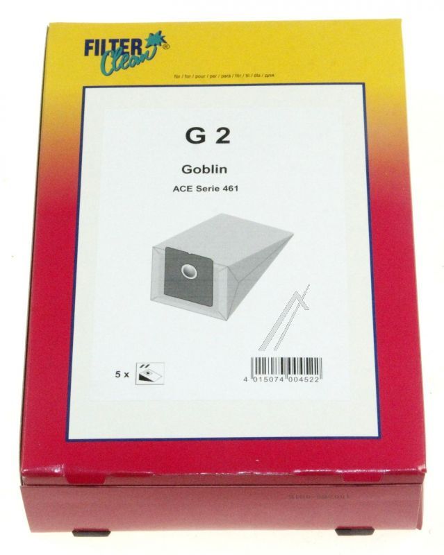 Filterclean Staubsaugerbeutel 000256K 5er Pack