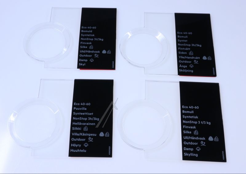 Drehknopf Trockner AEG 140117839195 selbstklebend