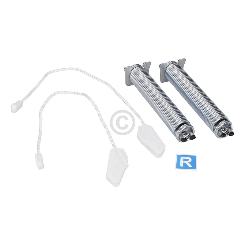 Reparatursatz Farbcode schwarz mit Seilzügen für Geschirrspüler passend