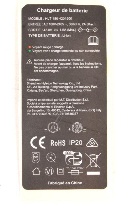 Netzteil 42V 1,5A EU-Stecker Argento AR-AG23-A-240001-048 für E-Scooter AG23 AG25 AG30