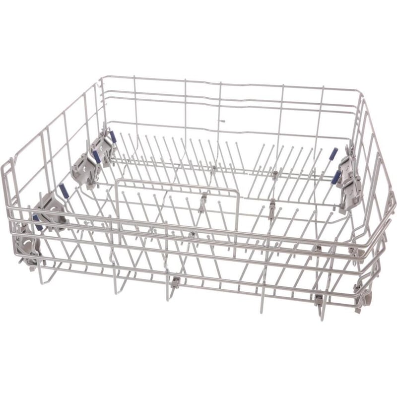 Geschirrkorb silber, 6 Klappstachel, Gläseranlagebügel, Tassenablagen 20003111