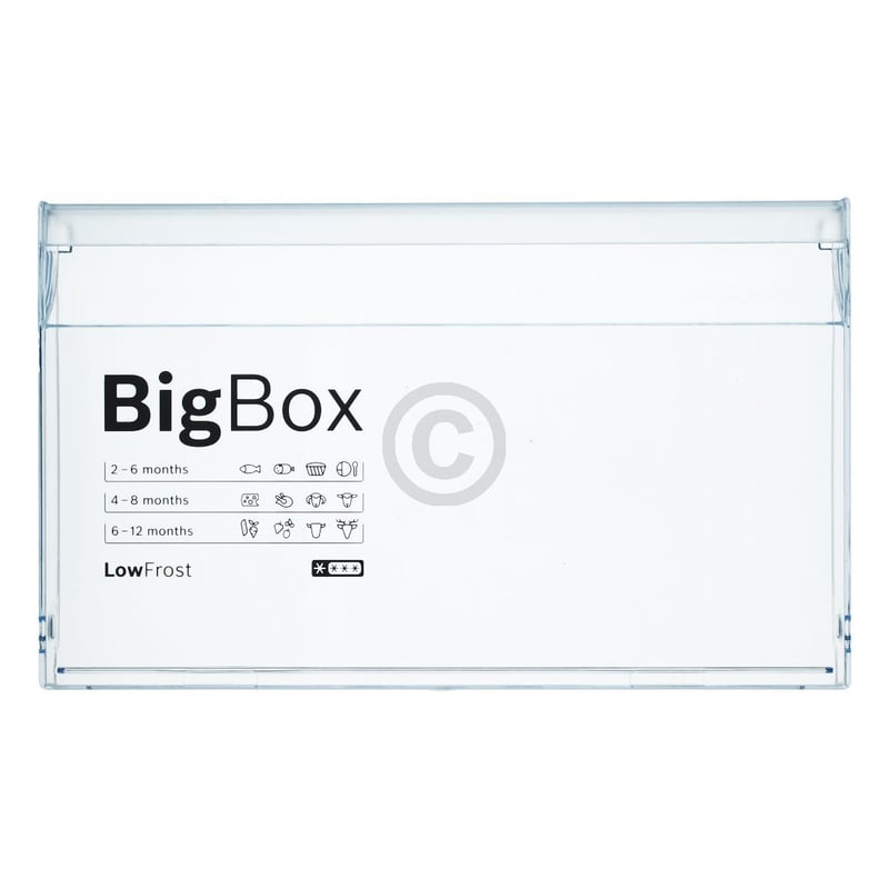 Gefrierschubladenblende oben BOSCH 11000683 für KühlGefrierKombination