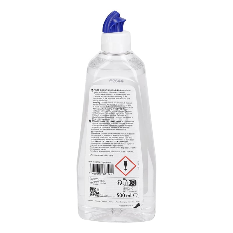 Klarspüler Candy 35602752 Care+Protect CPP500DW für Geschirrspüler 500ml