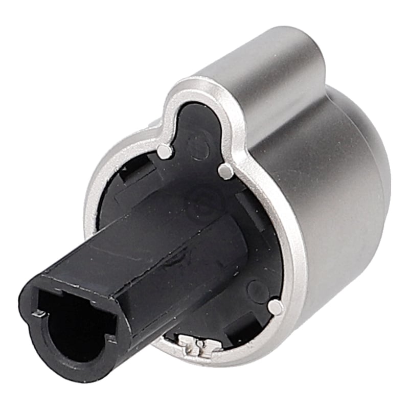 Drehgriff Edelstahlfarbig, aufgesteckt 00427527