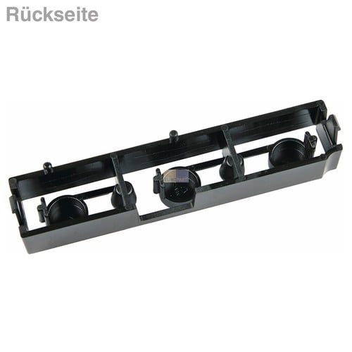 Tastenkappe schwarz bedruckt 3er DeLonghi 5913212251 Tastenreihe links