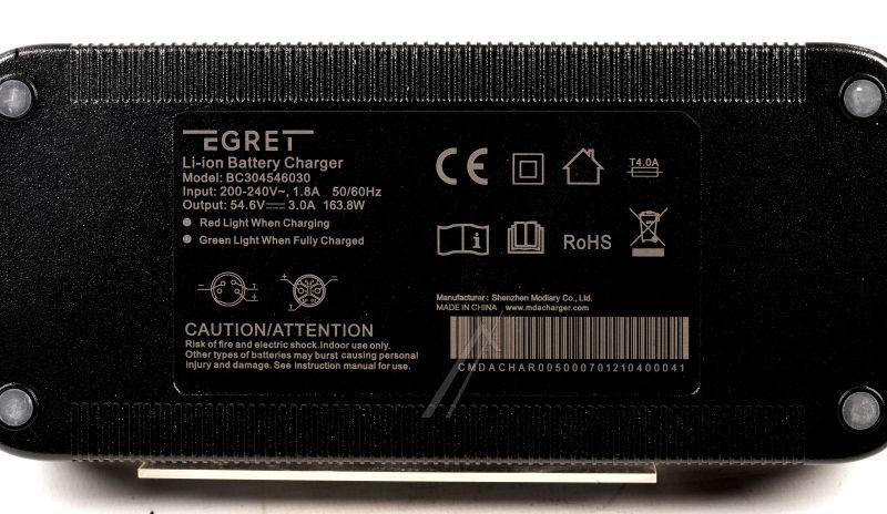 Ladegerät EGRET 10100315 48V 3A für E-Scooter ONE GT20