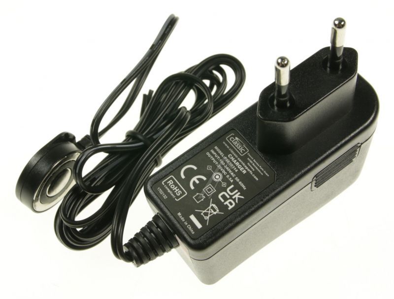 Netzadapter für Philips Staubsauger Classic PSE50314EU 25V, 0,5A, Magnetstecker