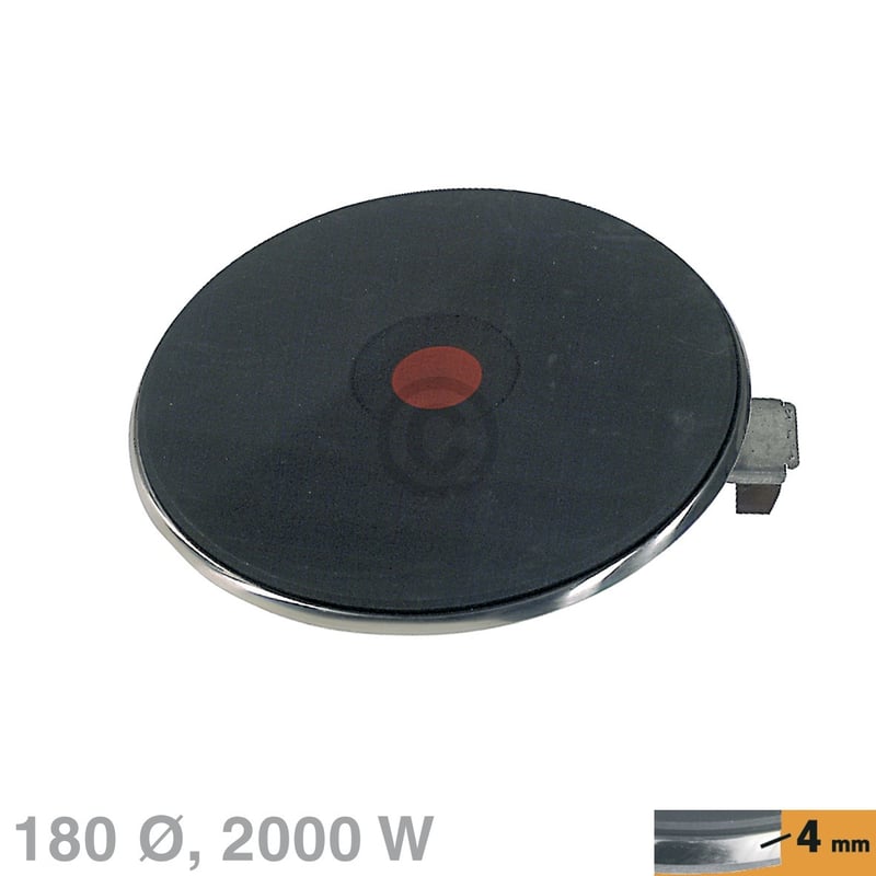 Kochplatte 180mmØ 2000W 230V 13.18474.040