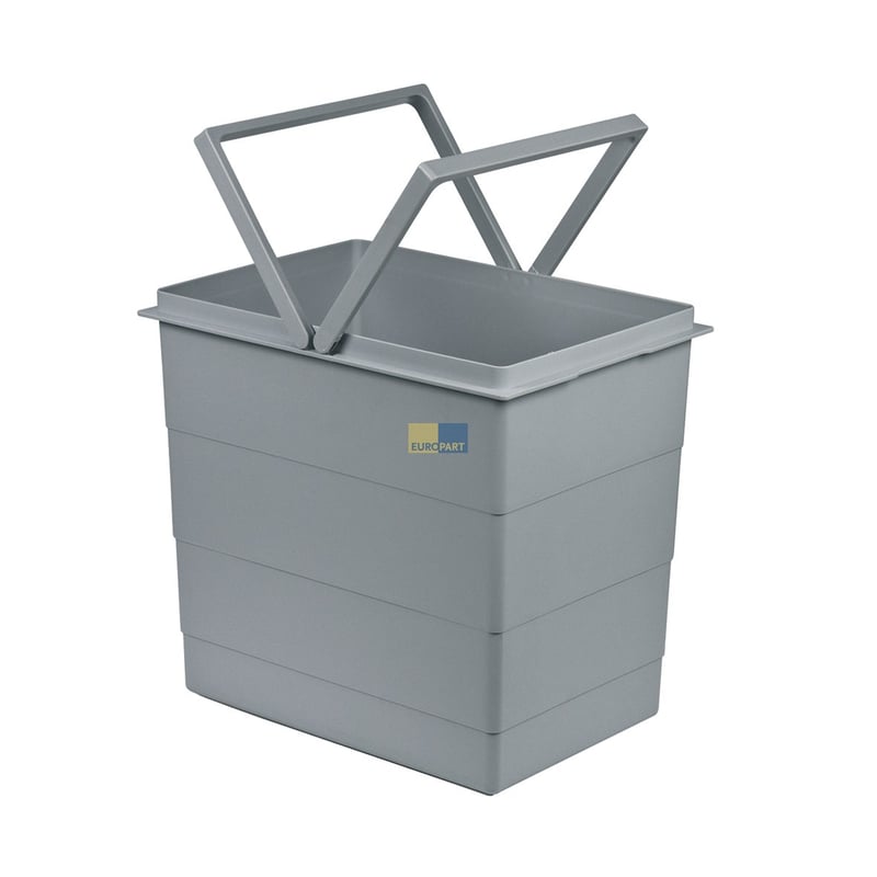 Inneneimer 321x226x295mm 18 Liter Hailo 1093479 hellgrau