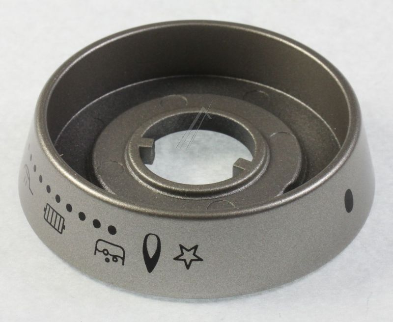 Ofen-Deckscheibe Whirlpool 482000091587 silber, Glas