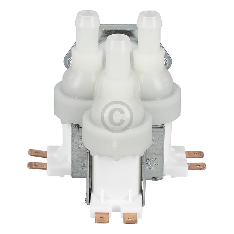 Magnetventil 3fach 90° 11,5mmØ universal für Waschmaschine Geschirrspüler