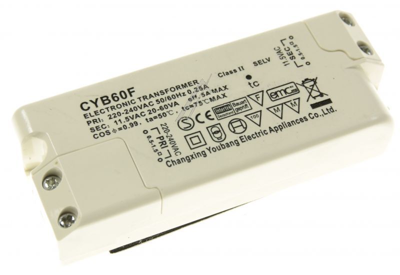 Trafo für Dunstabzugshaube Teka 81468064 VR03 Halogen 230V-12V