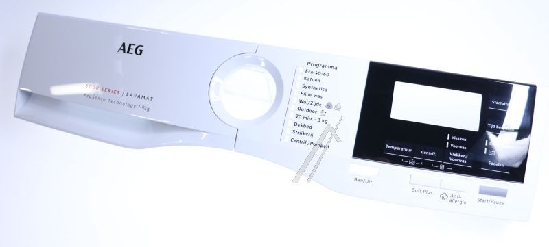 Waschmaschinen-Bedienblende AEG weiß 140231171012 Kunststoff