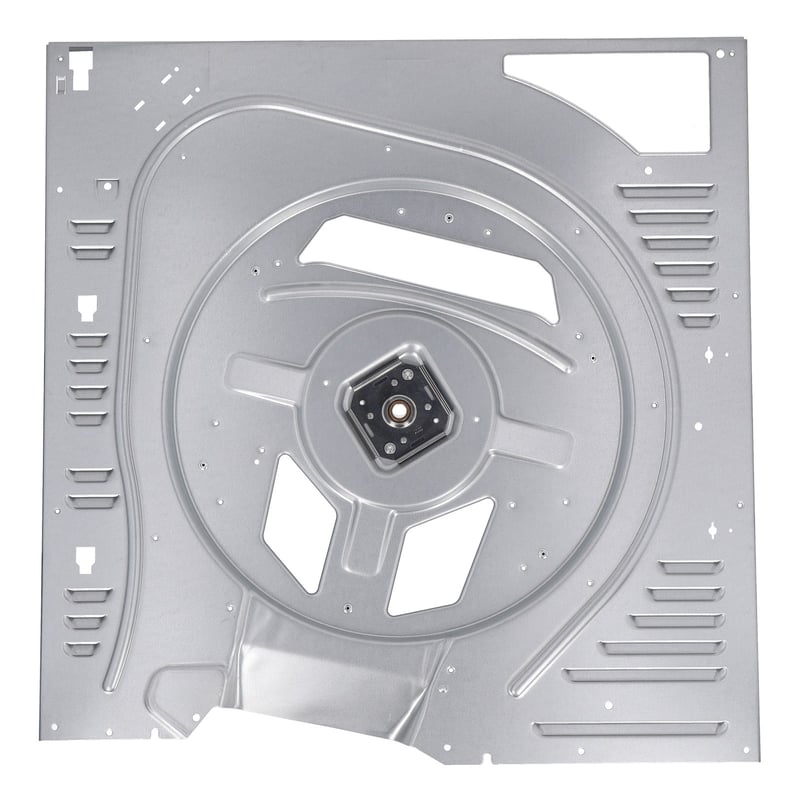 Gehäuse-Rückteil Complete back panel with drum seal and bearing 23001766