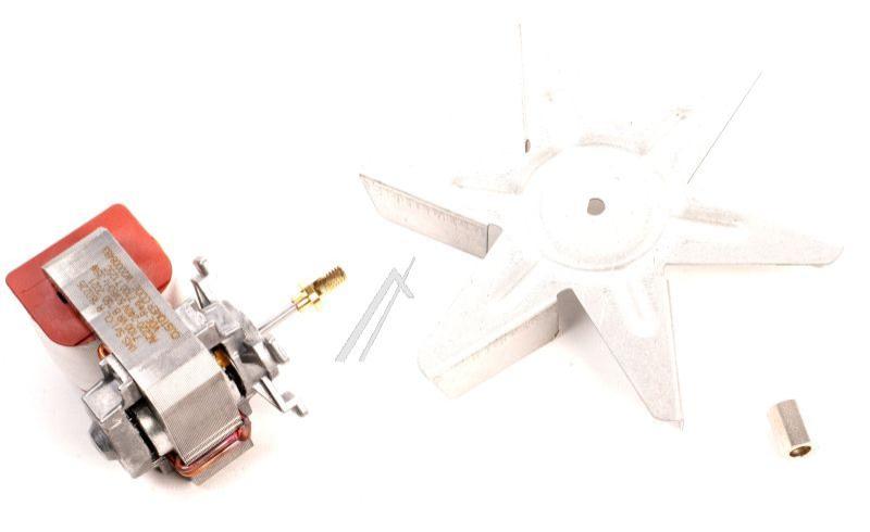 Umluftmotor Lüfter Baugruppe für Ofen Whirlpool Indesit 488000989960 Heißluft Motor Ventilator