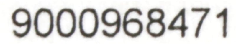 Bedienblende 11004792