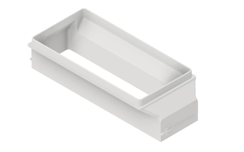 Flachkanaladapter AP Meltem 200314 M-WRG-IIKA für Wohnraumlüfter