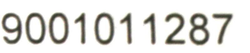 Bedienblende 11005806