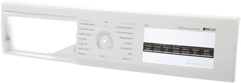 Bedienblende für Bosch 11018395 Kochfeld-Steuerung