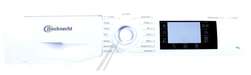 Blende Elite 923 PS für Waschmaschine Whirlpool Indesit 488000863321 Gehäuseteil Front