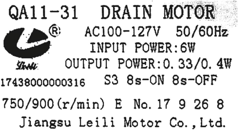 Bremsbelag für Waschmaschine Bosch 12022594 Bremssystem
