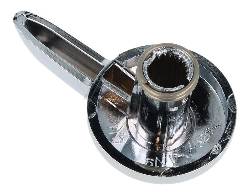 Dampftaste verchromt mit Feder für DeLonghi Kaffeemaschine AS00008931 Knopf, verchromt, Feder