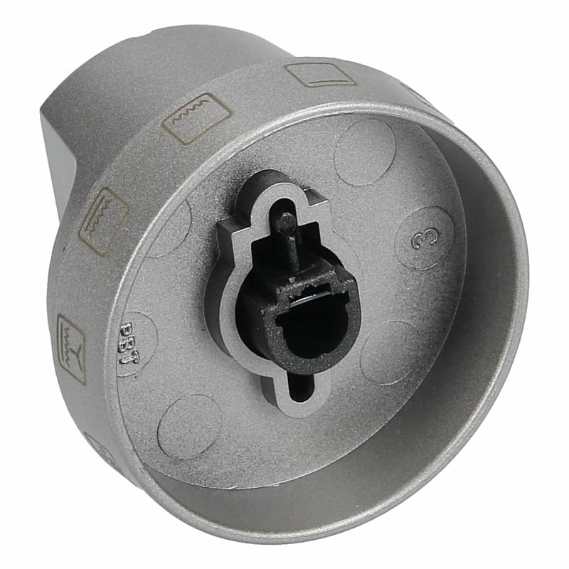 Ofenknopf Amica 9073680 Silber Drehknopf