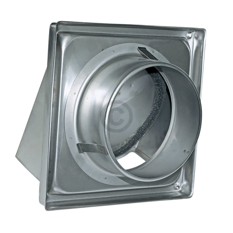 Außenhaube 150erR Edelstahl gebürstet