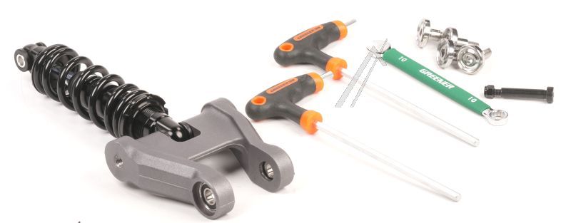 Vorderer Stoßdämpfer Schwarz Komfort Segway-Ninebot AB.06.01.00.0209 für E-Scooter GT1E GT1D