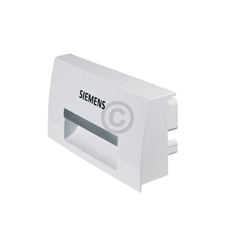 Griffplatte SIEMENS 00652390 Schalengriff für Wasserbehälter Trockner