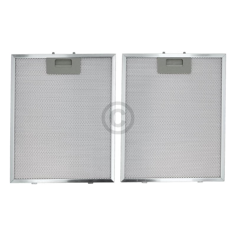 Fettfilter Respekta MIZ 2009 Metallfilter 320x260mm für Dunstabzugshaube 2Stk