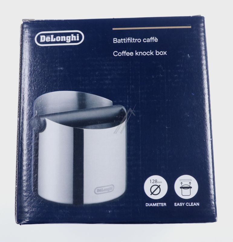 Abklopfbehälter DeLonghi AS00003191 für Kaffeemaschine – Edelstahl, robust