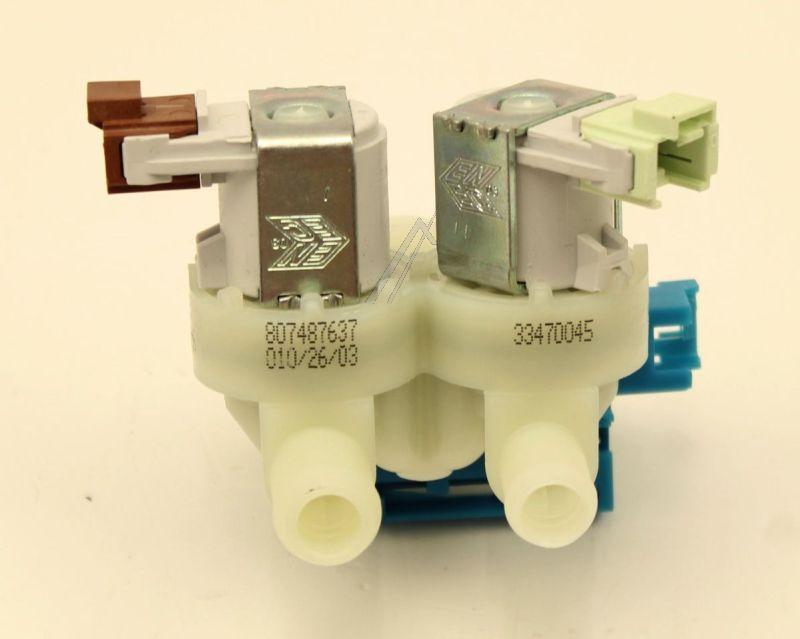 2-Wege-Magnetventil für Waschmaschine Bitron 33470045 Wasserzulauf