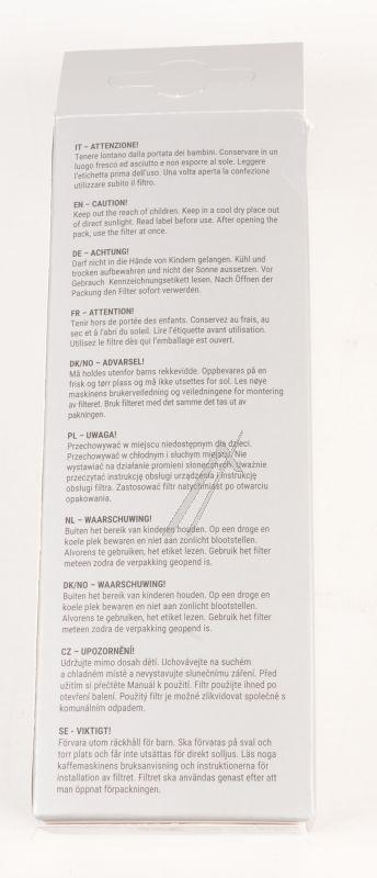 Wasserfilter für Kaffeemaschine Electrolux AEG 9029865384 für Einbaugerät