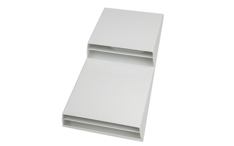 Außenhaube Meltem 200218 M-WRG-ES-P weiß für Wohnraumlüfter