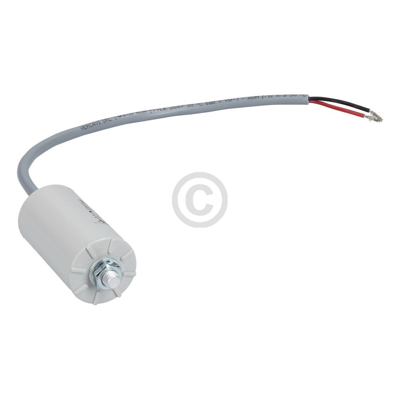 Kondensator 10µF 400V HYDRA MSB MP 10/400IX/ E2 UI mit Anschlusskabel Befestigungsschraube