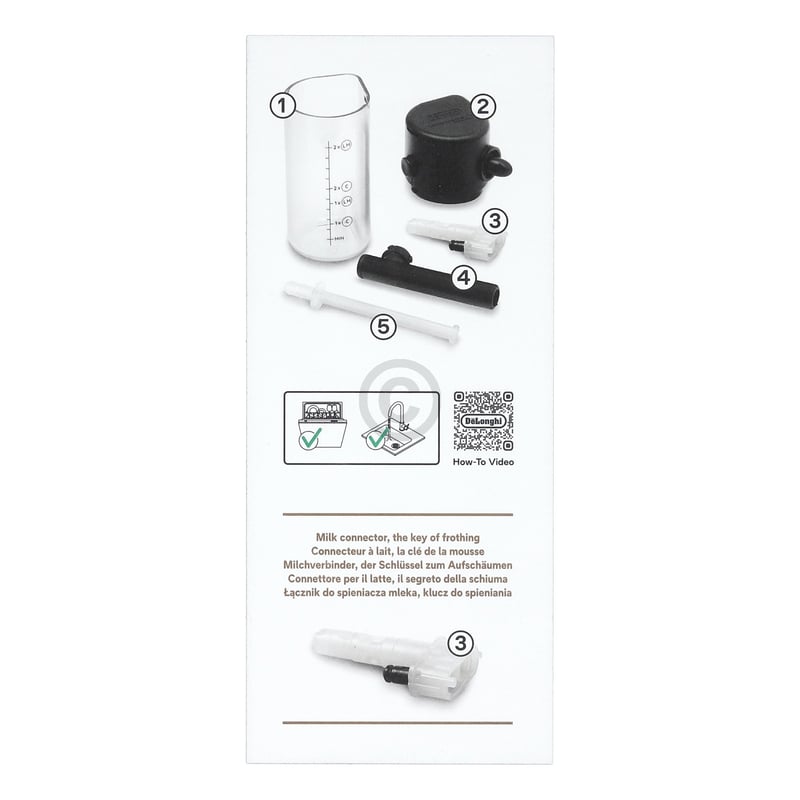 Milchbehälter DeLonghi DLSC028 AS00005733 für Kaffeemaschine
