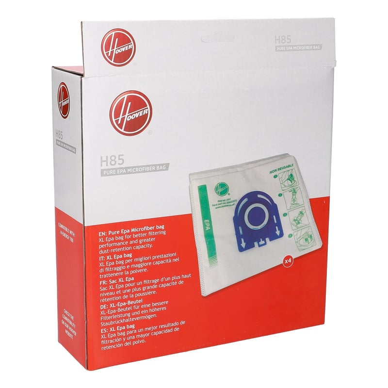 H85 HEPA-Staubsaugerbeutel für Haier/Candy/Hoover Staubsauger 35602573 H-Energy700