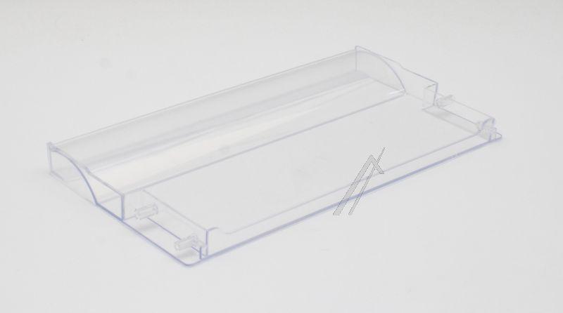 Gefrierfachklappenabdeckung für Kühlschrank Vestel 42327174 transparent, vorn